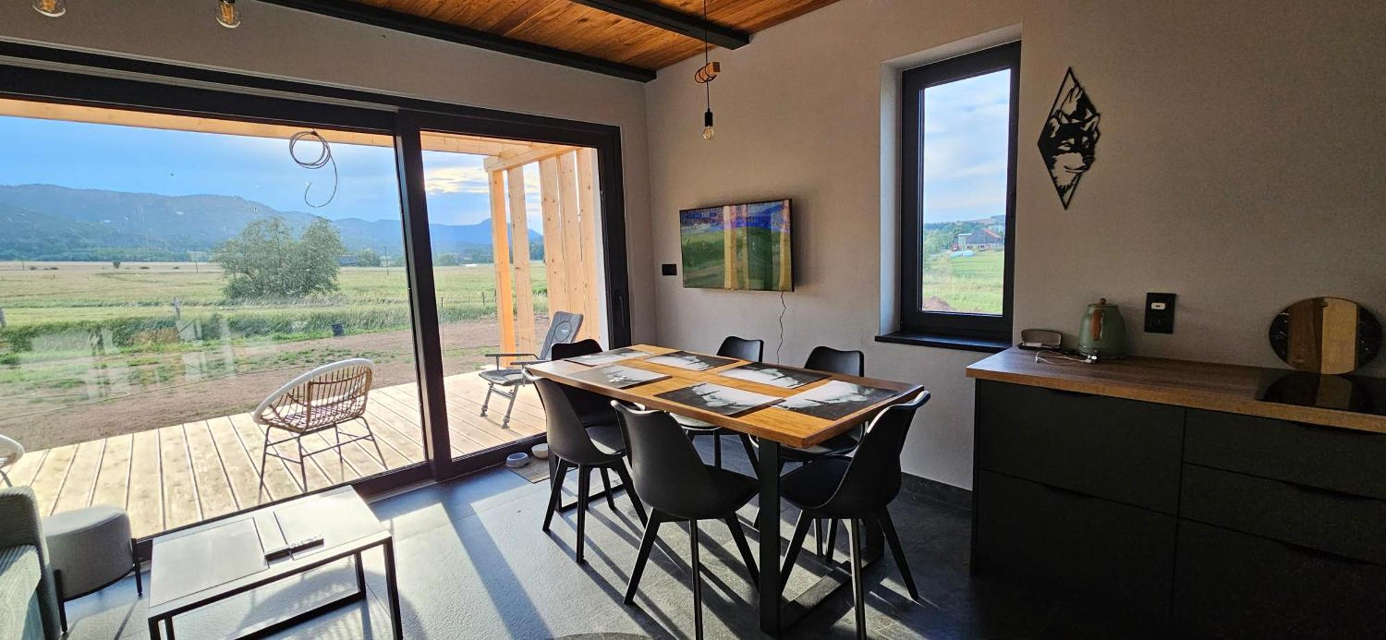Wataha Pod Basztami - Alfa - Domki Caloroczne Radkow Extérieur photo